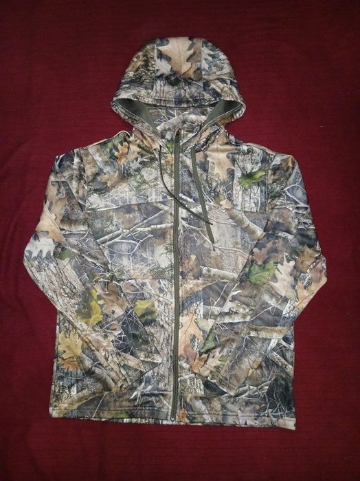 Из США, камуфляжная толстовка с капюшоном,бренда RED HEARD.