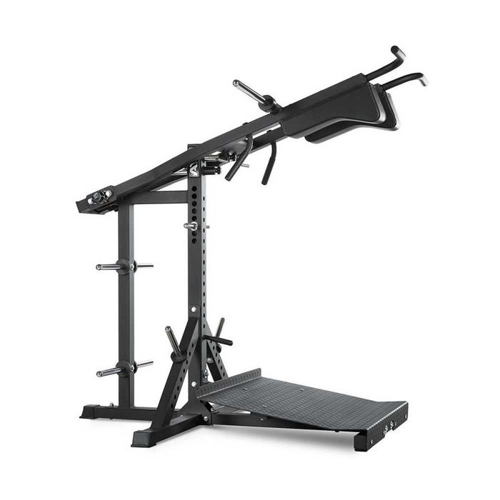 Раменна Преса Lever Arm / Комбиниран Фитнес Уред за Клек / Трапец