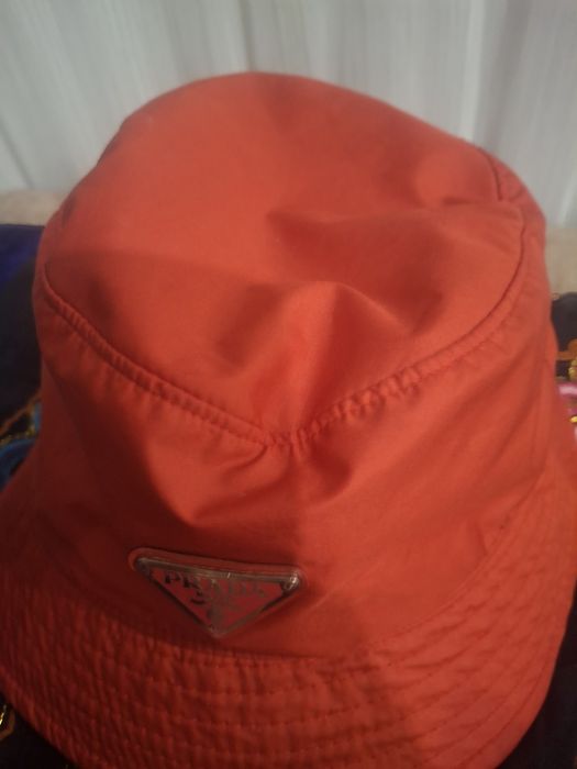 Панама PRADA red color