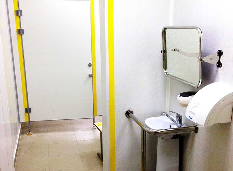 Поручни для инвалидов из нержавеющей стали/Nogironlar uchun tutqichlar