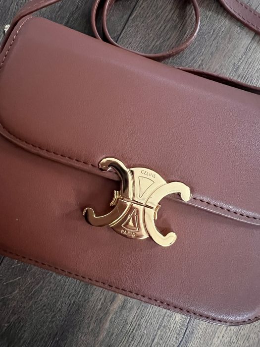 Кафява чанта Celine