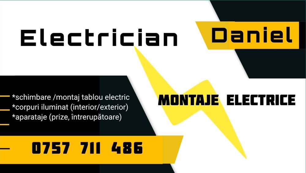 Electrician construcții civile