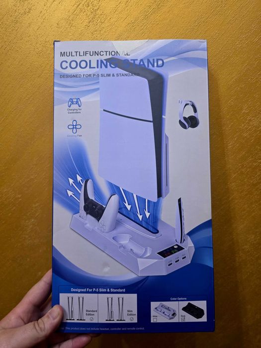 PS5 охлаждане/зареждане cooling station