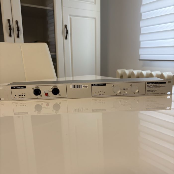 Appsys ProAudio ADX-32B Cat5 ADAT MIDI Toslink Extender