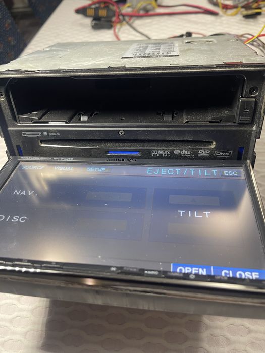 Dvd auto 2 din alpine iwa 505