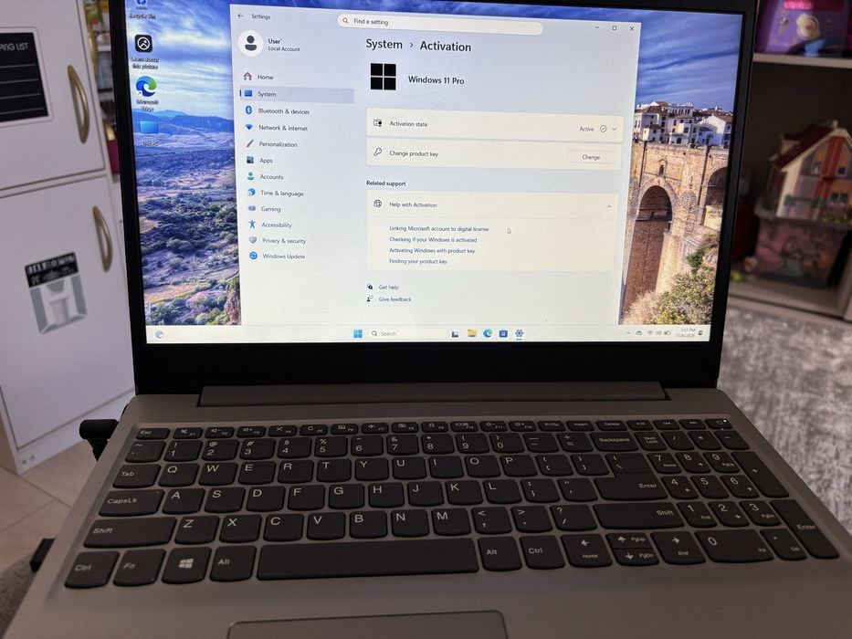 Laptop Lenovo IdeaPad S145-15IIL – Intel i7 Gen 10, 12GB RAM, SSD 512GB NVMe, Win 11 Pro