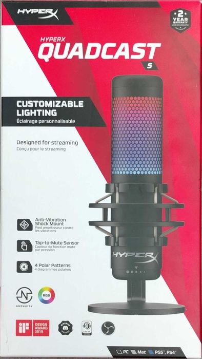 Microfon HyperX - QuadCast S [#11891#]