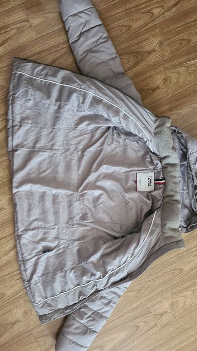 Geaca Tommy Jeans Gri Puf XS