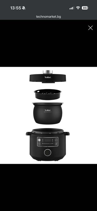 Мултикукър Tefal Turbo Cuisine