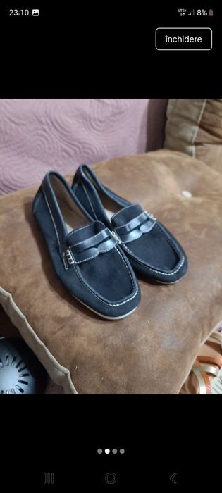 Pantofi piele baieti 37