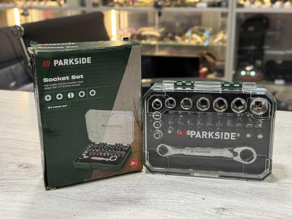 мини гедоре Parkside Socket Set - 31 части