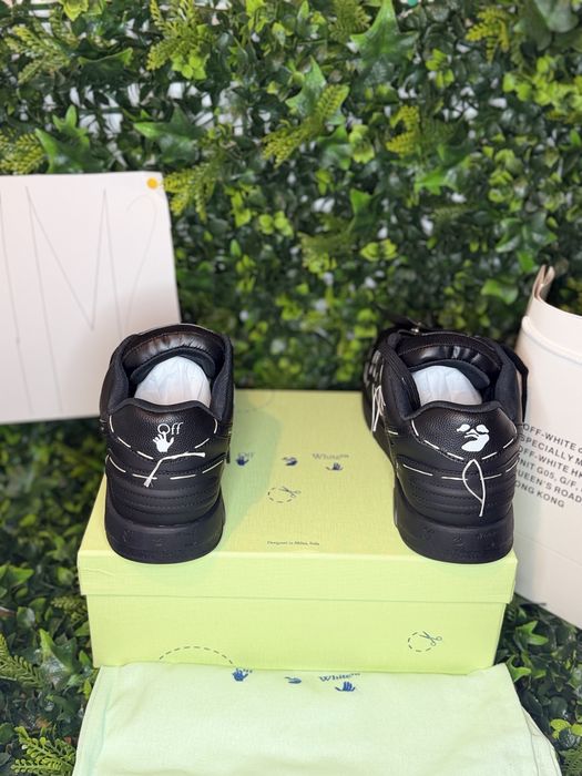 Adidași OFF-WHITE Out Of Office Low Sartorial Stitching Black Black