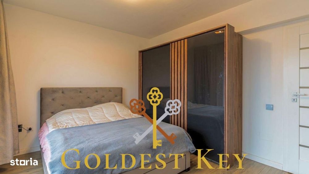 Apartament la cheie! 3 camere, balcon si gradina! Baciu