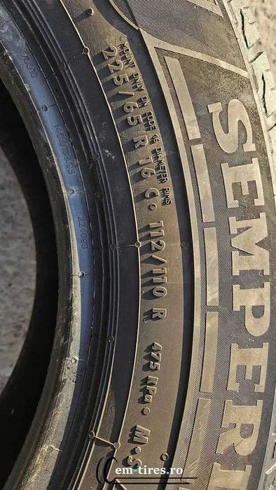 225/65 R16C • All Season • Semperit Van 112/110R | 2 buc | DOT 2024 | Pret/buc