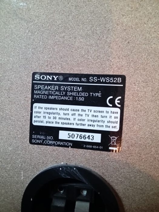 Продам комплект акустики Sony
