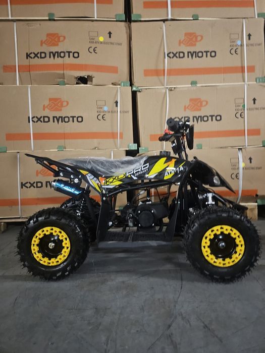 ATV 49cc nou cu garanție și livrare pentru copii are limitator de viteza