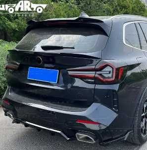 Eleron Luneta Lip Portbagaj Spoiler M pentru BMW X3 G01, Negru Lucios