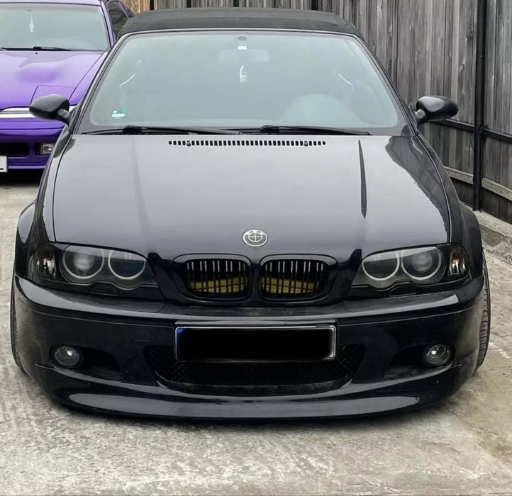 Lip Csl Style Bmw E46 M Pachet - Negru Lucios - Plastic