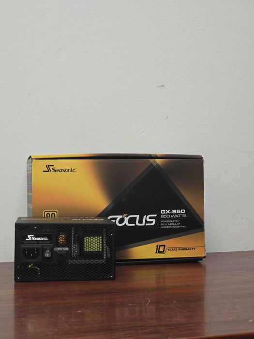 Sursă Seasonic Focus GX-850, 850W, 80+ Gold, Full Modulară