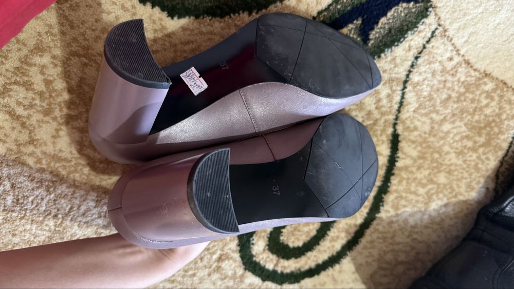 Кожаный турецкий туфли