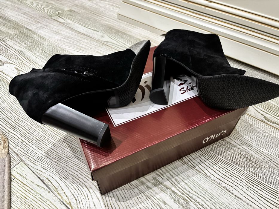 Pantofi Dama Piele Intoarsa