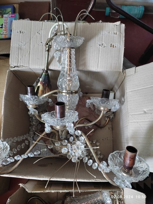 Люстра хрустальная