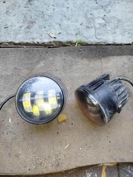 Туманки цвет белый