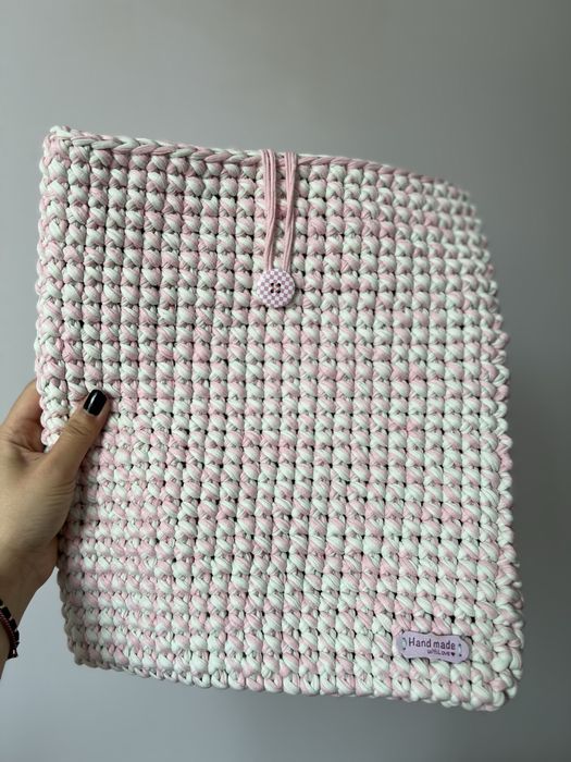 Husa laptop crosetata manual - cadou handmade