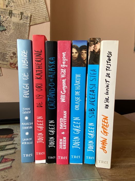 Set 7 carti JOHN GREEN