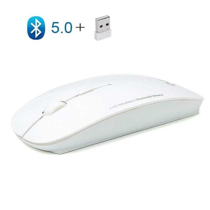 Безжична мишка - Wireless Bluetooth 2 in 1 Cordless Mouse 1600 DPI