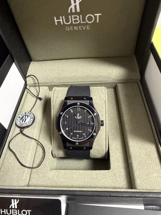 Ceas Hublot Geneve Collection 42mm automatic/Black/Full box