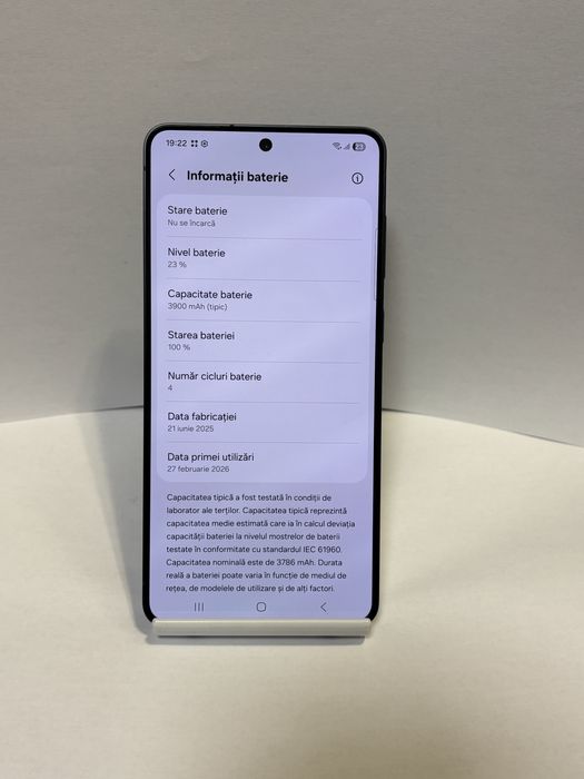 MDM vinde: Samsung S25 Edge 256GB Titanium Jetblack.
