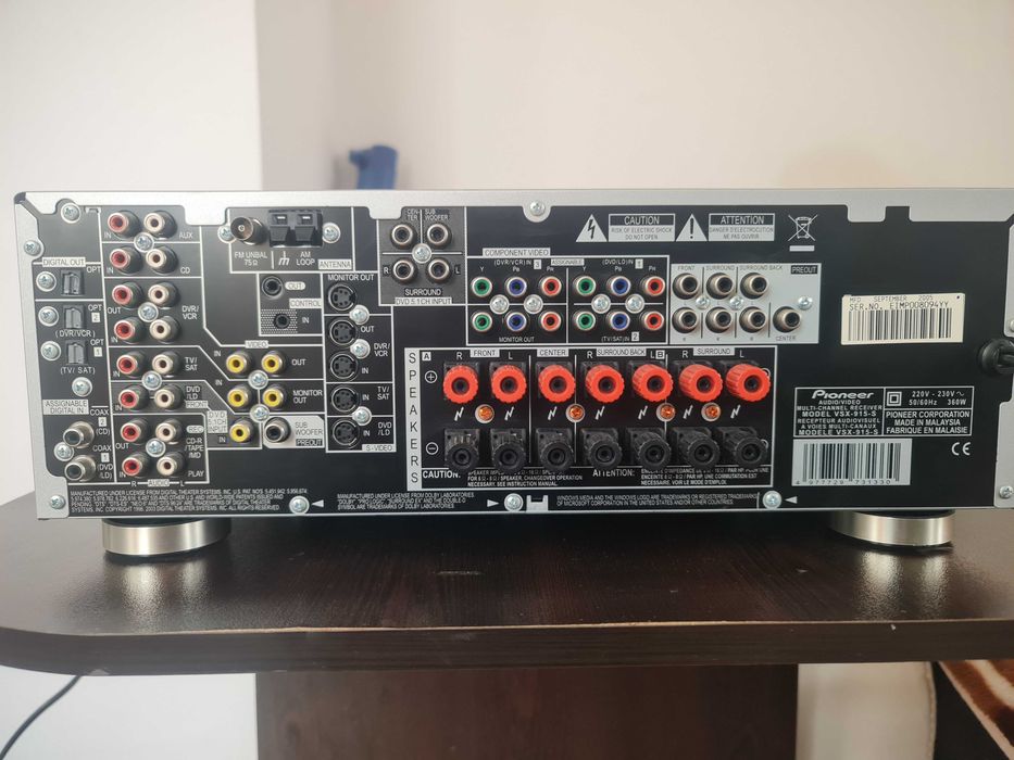 Процесорний ресивер Pioneer VSX-915-S. Супер състояние.