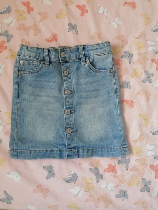 Детска дънкова пола