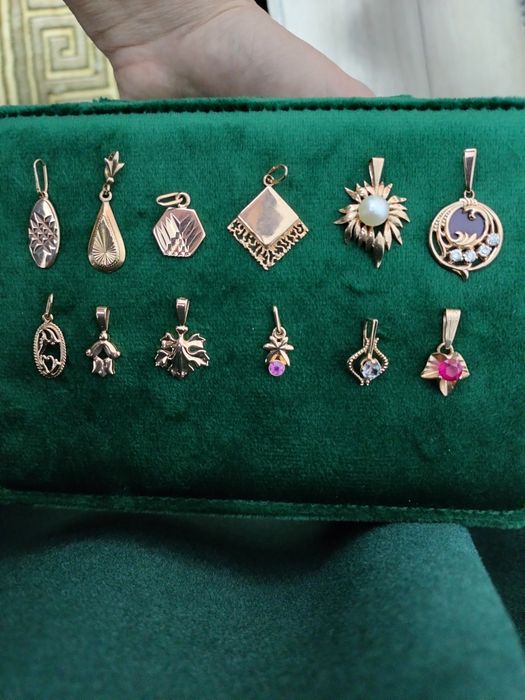 Советские кулоны 583 пробы