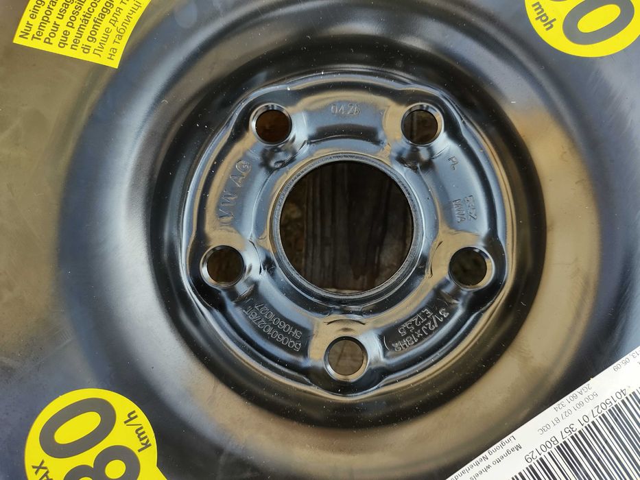 18 резервна джанта Патерица 5х112 VW GOLF VIII AUDI A3 CUPRA ATECA