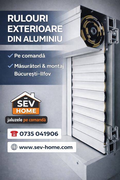 Rulou exterior din Aluminiu