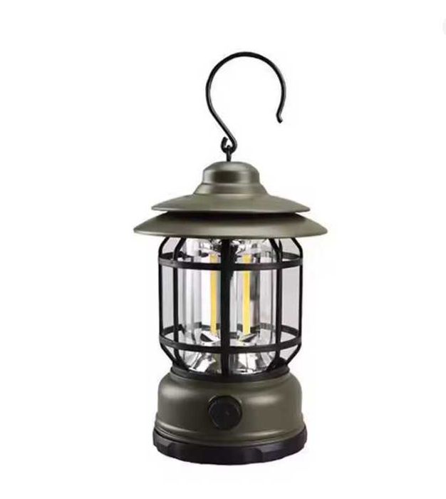 Felinar iluminat camping Retro, acumulator reîncărcabil, camping NOUA