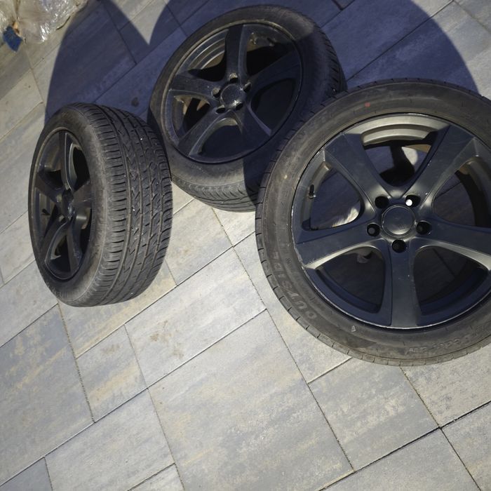 Jante VW Passat -R17 cu prindere  5x112 anvelope vara foarte bune 215/50/R17