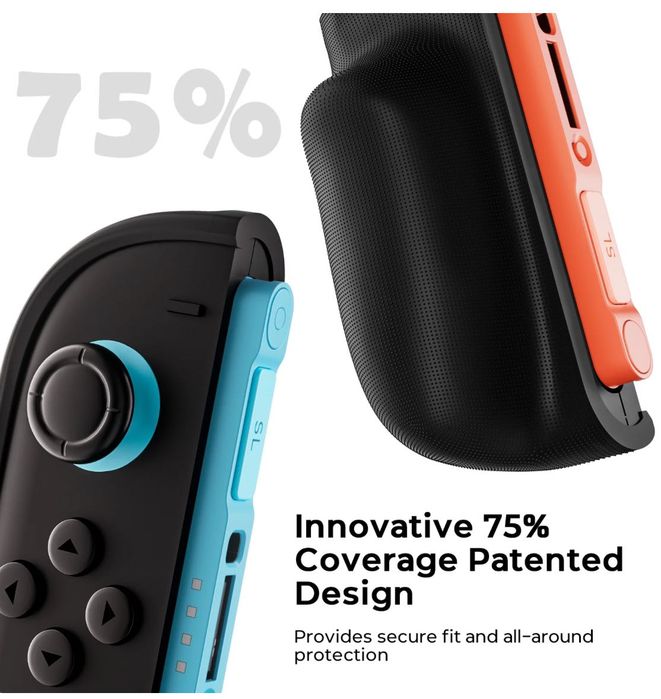 COOWPS P2 Dockable Split Protective Case за Nintendo Switch 2