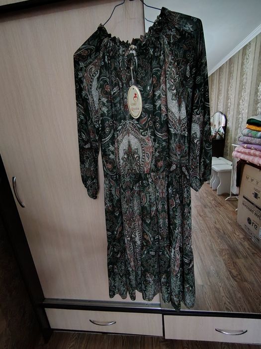 Платье шифон размер 50-52