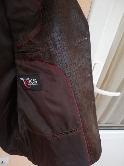 Sacou piele bărbati Teks Xl