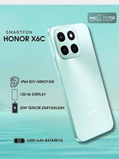 HONOR X6c 6+6,128 gb