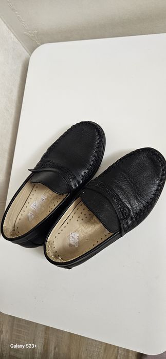 Кожаный туфли для мальчика