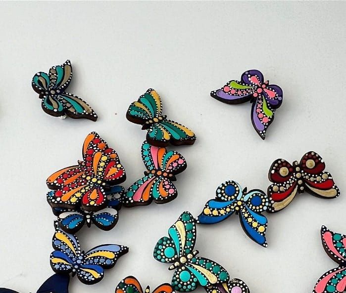 Agende pictate handmade in stil mandala