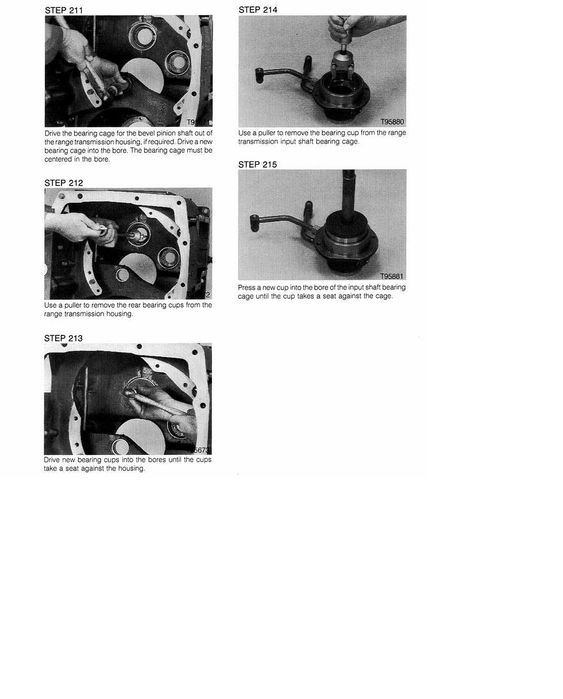 Manual tehnic/ service tractoare