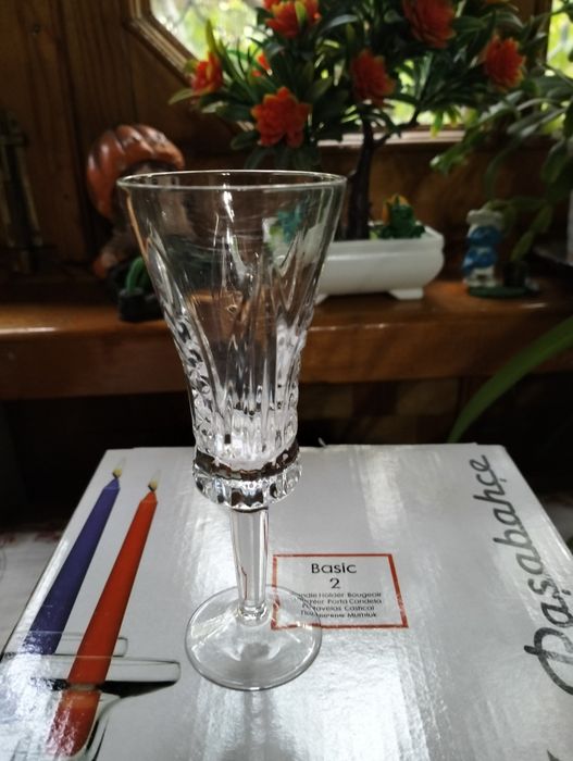 Новые стаканы Турция, рюмки хрустальные СССР