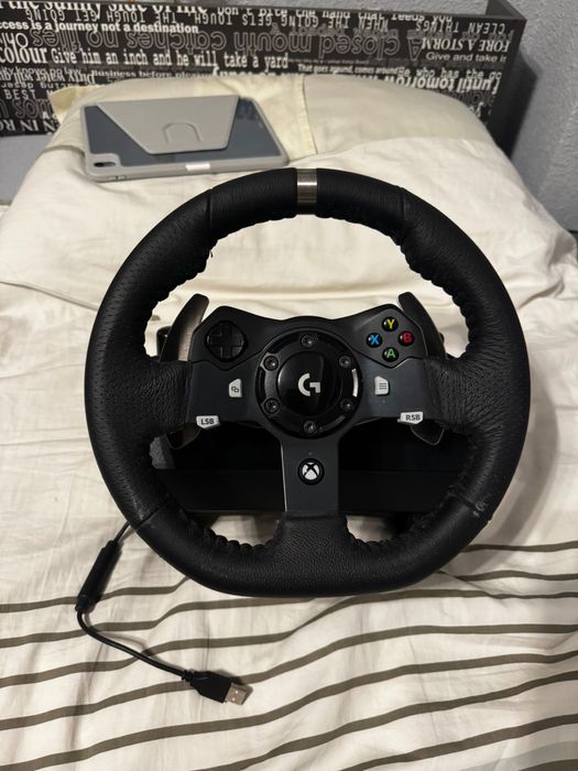 Volan Logitech G920, schimbator, pedale