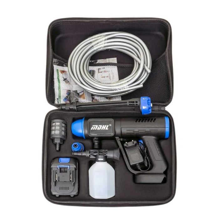 Акумулаторна водоструйка 48V Пистолет за миене с LCD дисплей и 6режима