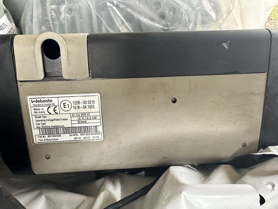Incalzitor Webasto AirTop 2000 ST Diesel 12V, revizuit total
